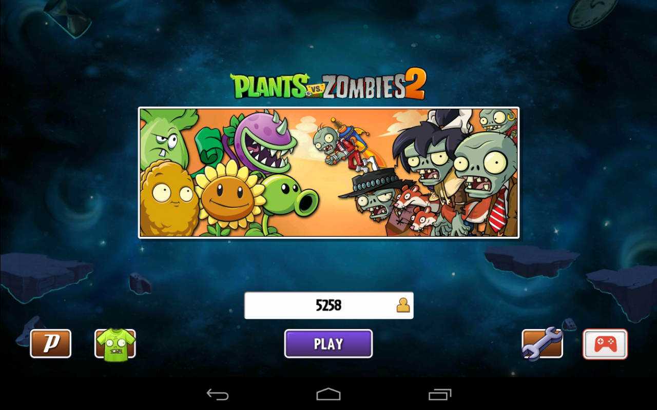 Скачать Plants vs Zombies 2 11.0.1 Взлом [Мод: много денег и алмазов] на  Андроид