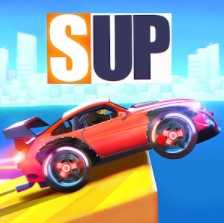 SUP Multiplayer Racing взломанный (Мод много денег)