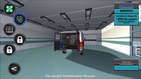 Emergency Ambulance Simulator взломанный (Мод много денег)