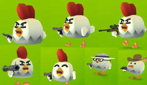 Chickens Gun взлом (Mod: много денег)