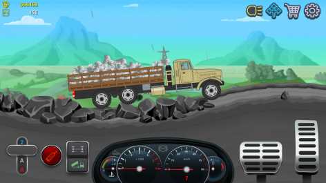 Дальнобойщики 2D грузовик симулятор взлом (Mod: много денег)