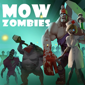 Mow Zombies взлом (Мод много алмазов)