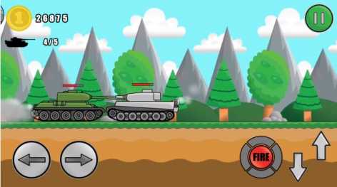Tank Attack взломанный (Мод много денег)