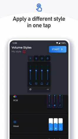 Взлом VolumeStyles - Настройте слайдер громкости (Mod: Premium)