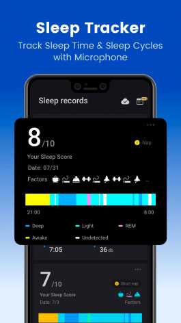 Взлом Sleep Monitor: Sleep Cycle Track, анализ, музыка (Мод pro)